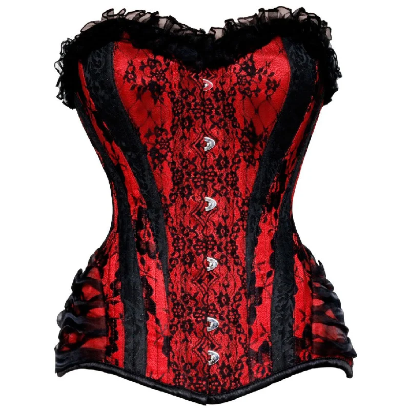 Eustacia Gothic Authentic Steel Boned Overbust Corset