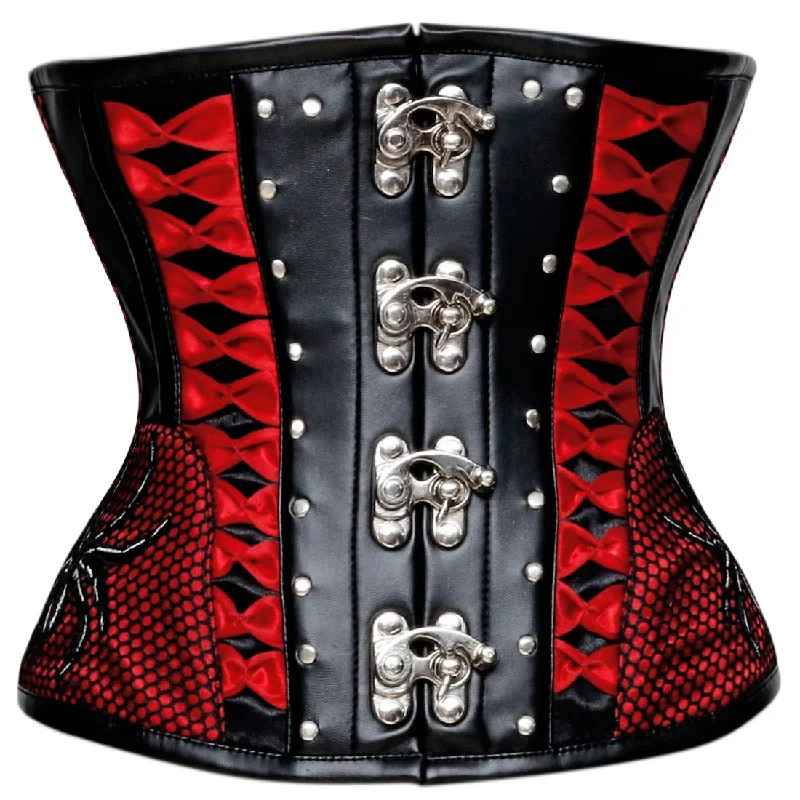 Helga Gothic Punk Underbust Steel Boned Corset