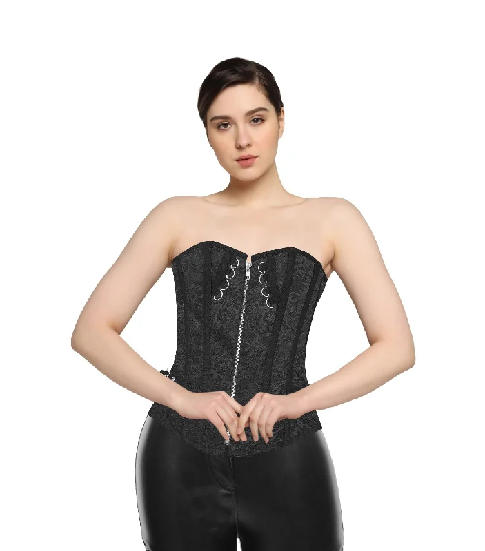 Midnight Wild Broade Overbust Corset- Wholesale