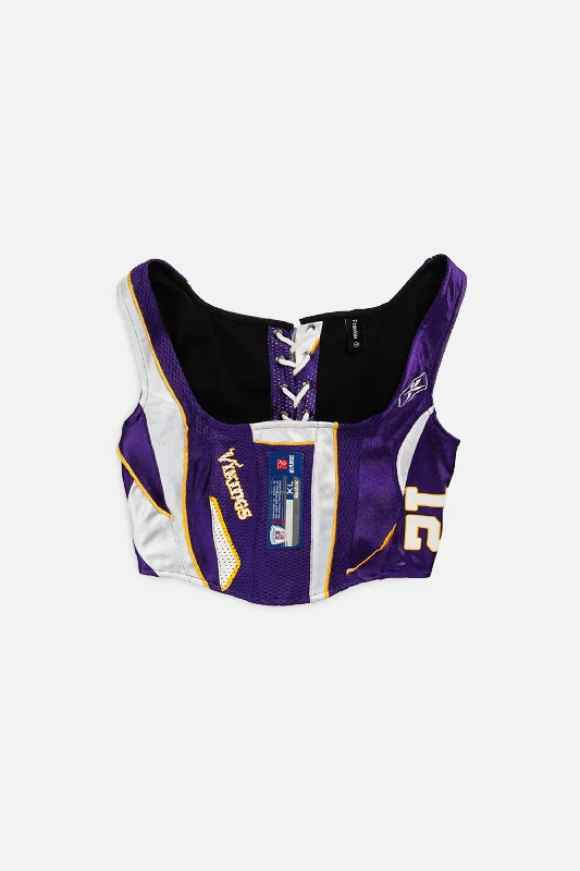 Rework Minnesota Vikings NFL Corset - XS