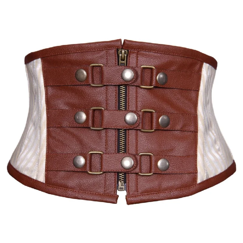 Rylea Authentic Steel Boned Steampunk Corset Belt