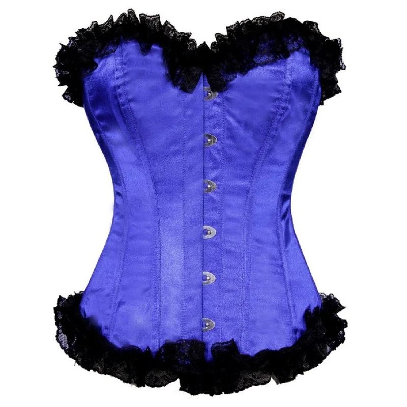 Treaty Satin Lily Fashion  Overbust Corset