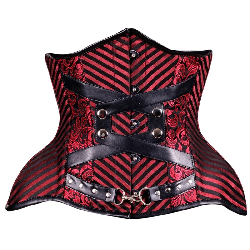 Vanda Authentic Steel Boned Gothic Punk Underbust Corset