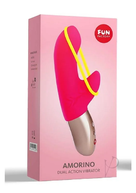 Experience Blissful Pleasure with the Amorino Pink Dual Action Vibrator!