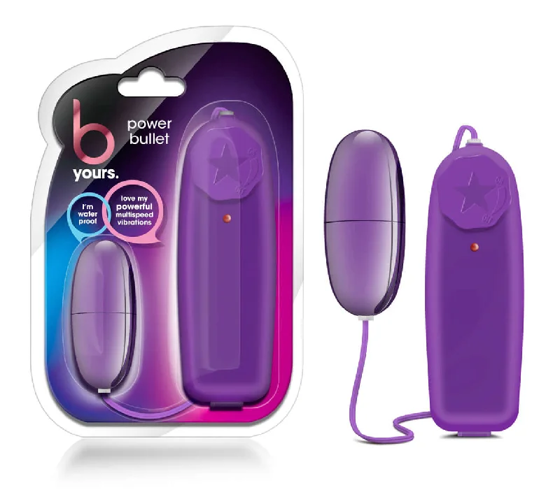 B Yours Power Bullet Wild Grape Blast Purple Vibrator | Adjustable Speeds