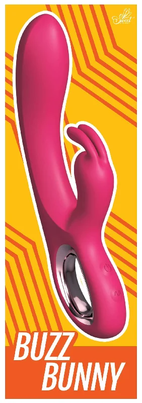 Buzz Bunny Rabbit Vibrator - 10 Vibration Modes, Dual Motors