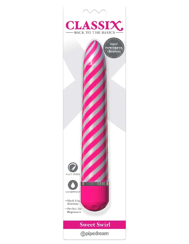 CLASSIX SWEET SWIRL VIBRATOR PINK