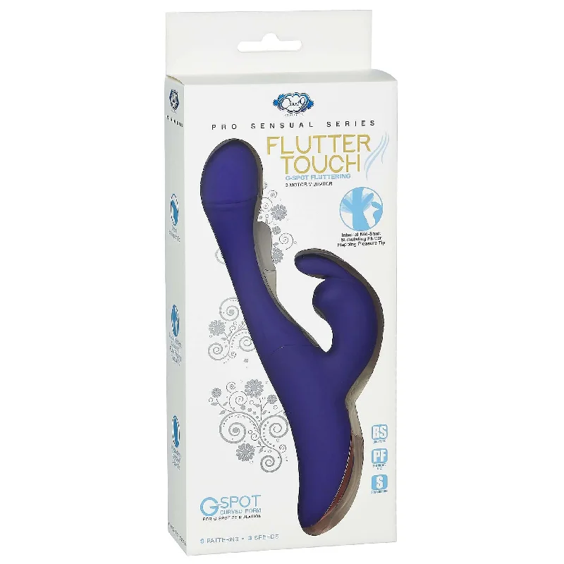 Cloud 9 Flutter Touch Violet G-Spot Fluttering 3 Motor Vibrator | Pro Sensual Series