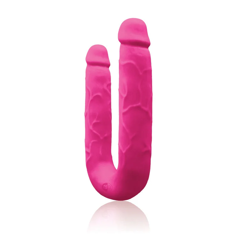 Colours DP Pleasures 8" Silicone Double Dong - Pink