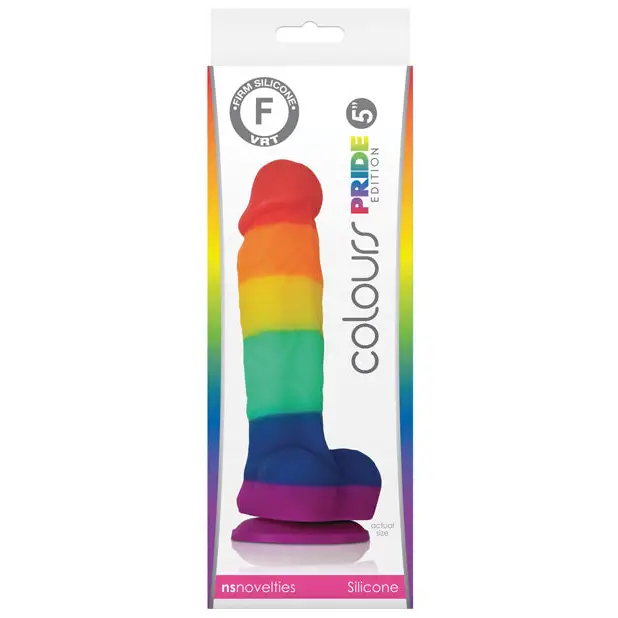 Colours Pride Edition 5 in. Dildo Rainbow