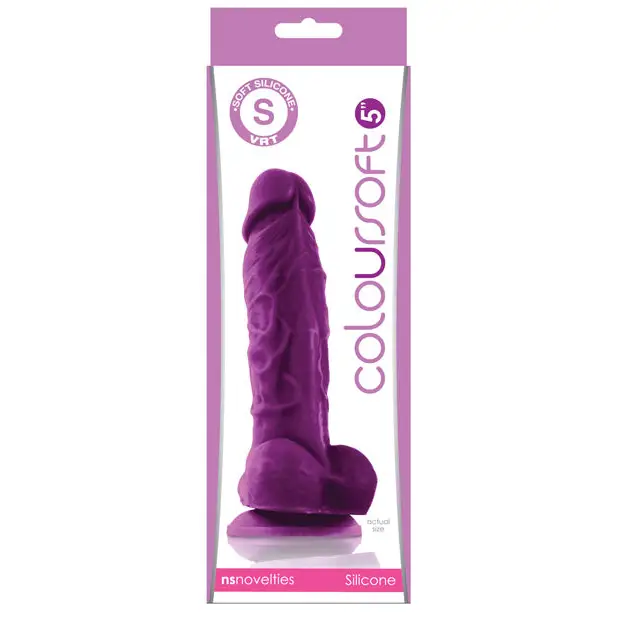 ColourSoft 5 in. Soft Dildo Pink