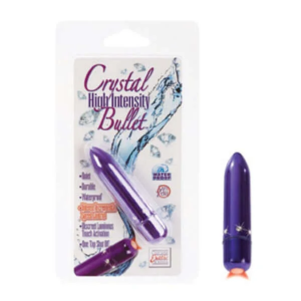 Crystal High Intensity Purple Bullet Vibrator