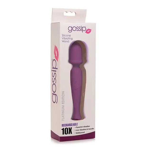 Curve Novelties Gossip Silicone Vibrating Wand 10x