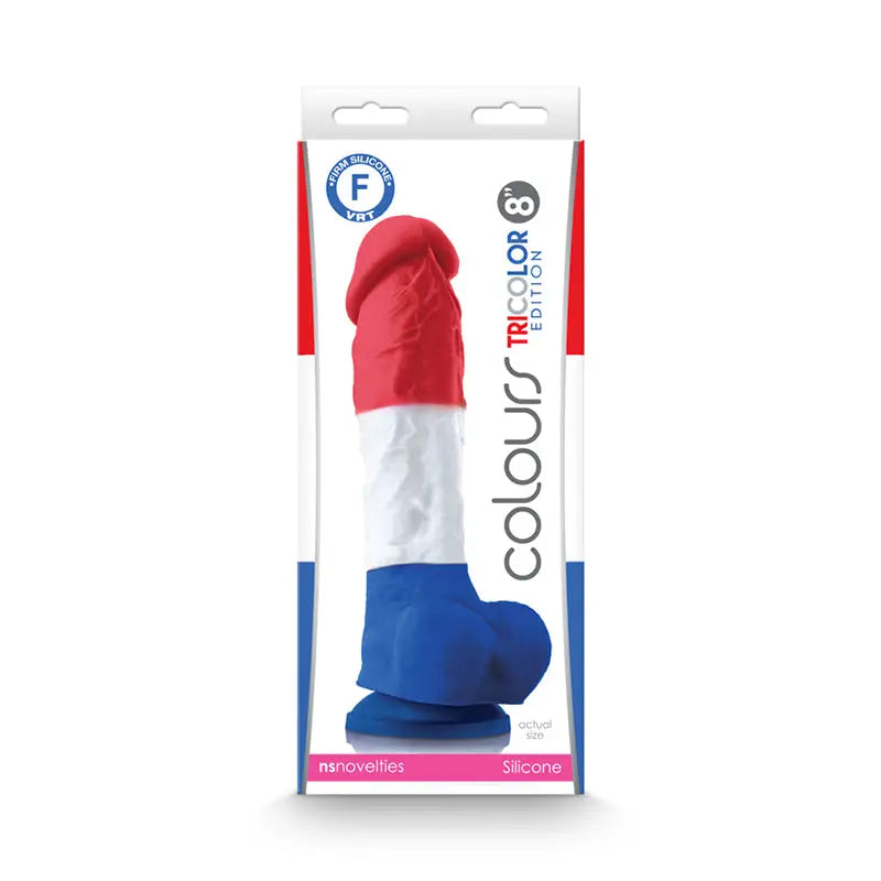 (d) Colours Pleasures Tricolo Dildo