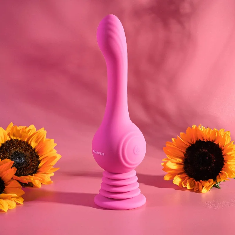 Evolved - Gyro Vibe G Spot Dildo (Pink)