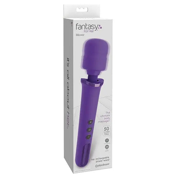 Fantasy For Her Rechargeable Power Wand - Purple