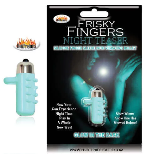 Frisky Fingers Glow in the Dark Vibrator