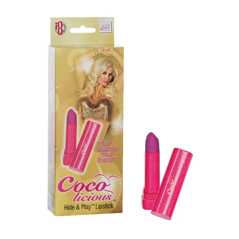 Coco Licious line Coco Hide and Play Lipstick Pink