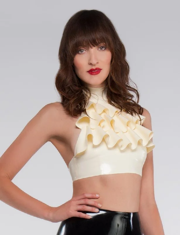 Jabot Halter Top