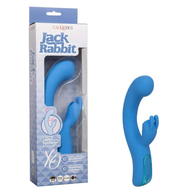 California Exotic Novelties Jack Rabbit Elite Suction Rabbit Vibrator - Ultimate Pleasure