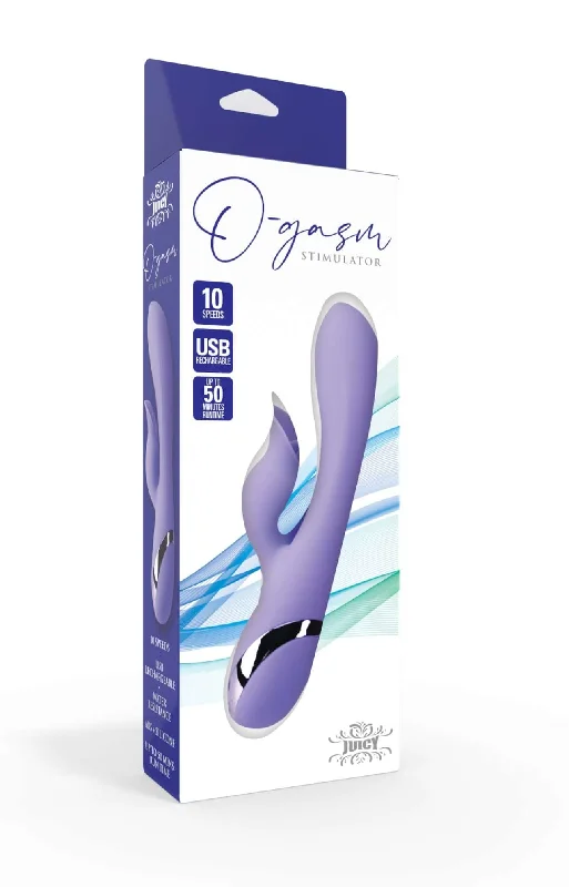 Juicy O-Gasm Stimulator Purple Rabbit Style Vibrator: Unleash Sensational Pleasure