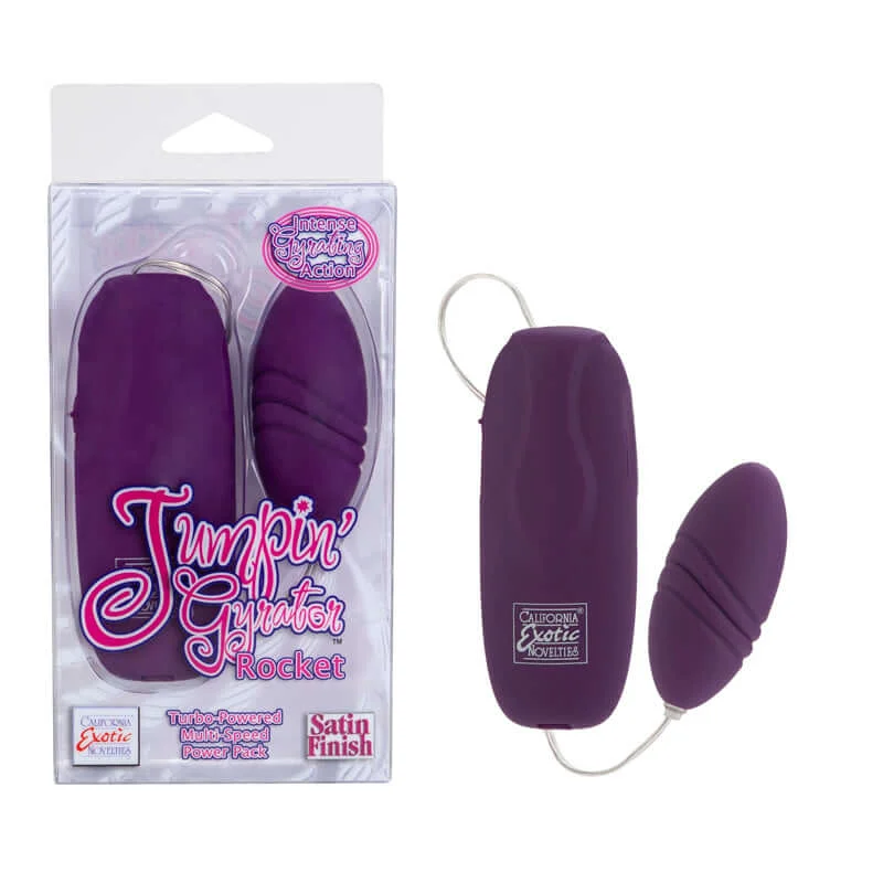 Jumpin Gyrator Rocket Purple Bullet Vibrator