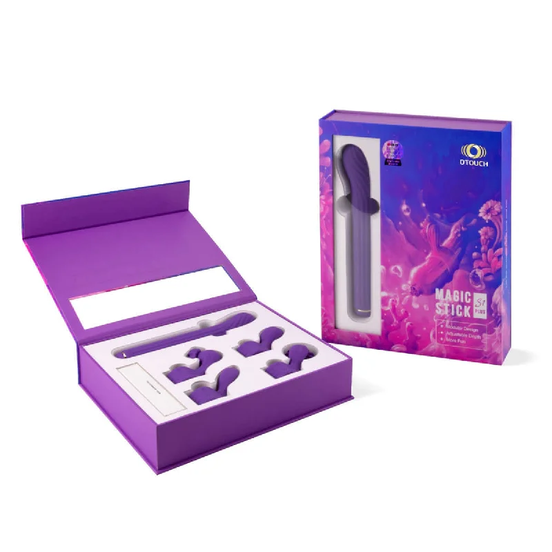 Magic Stick S1 Plus Multi-Functioning Vibe Purple - Modular Rabbit Vibrator