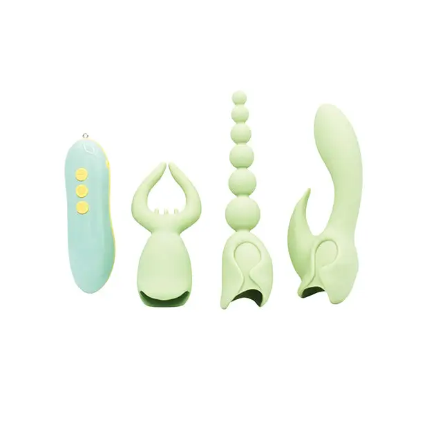 Natalie's Toy Box Pleasure Hunter 3 Pc Kit - Mint