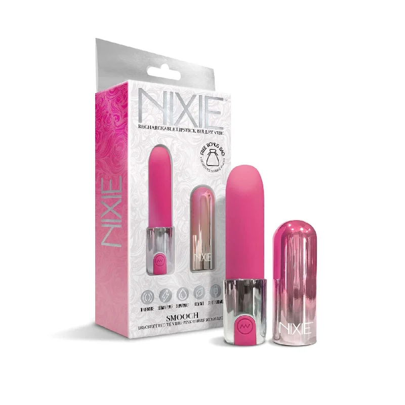 Nixie Lipstick Vibrator - Pink Ombre | Global Novelties