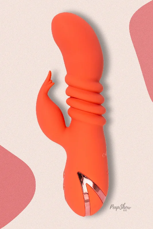 Orange County Cutie Thrusting Rabbit Vibrator