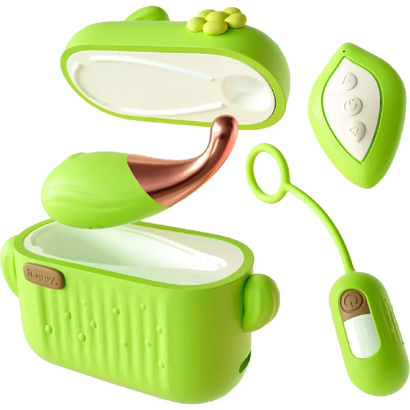 Play With Me - Blooming Bliss Green | Mini Vibrating Wand & Remote-Control Egg