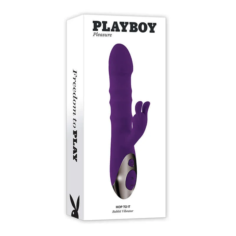 Experience Freedom and Pleasure with the Playboy Hop To It Rabbit Vibrator