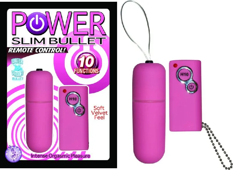 POWER SLIM BULLET REMOTE CONTROL PINK