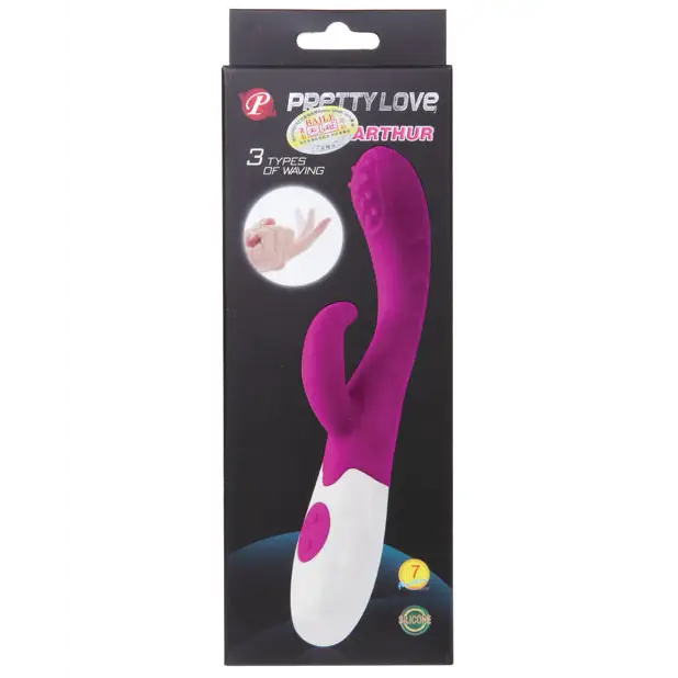 Pretty Love Arthur Rabbit Vibrator Silicone Purple