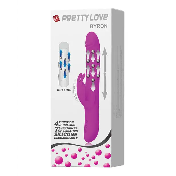 Pretty Love Byron Thrusting Rabbit - Fuchsia