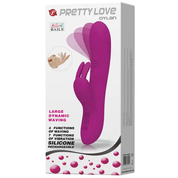 Pretty Love Dylan Rabbit Vibrator Silicone