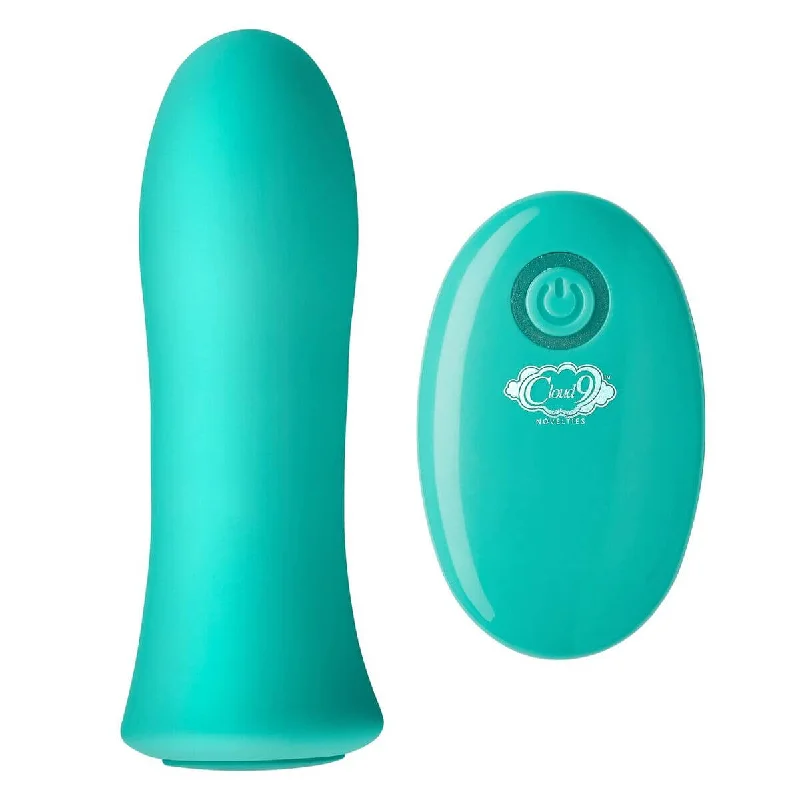 Cloud Nine Pro Sensual Power Touch Bullet with Remote Control Teal