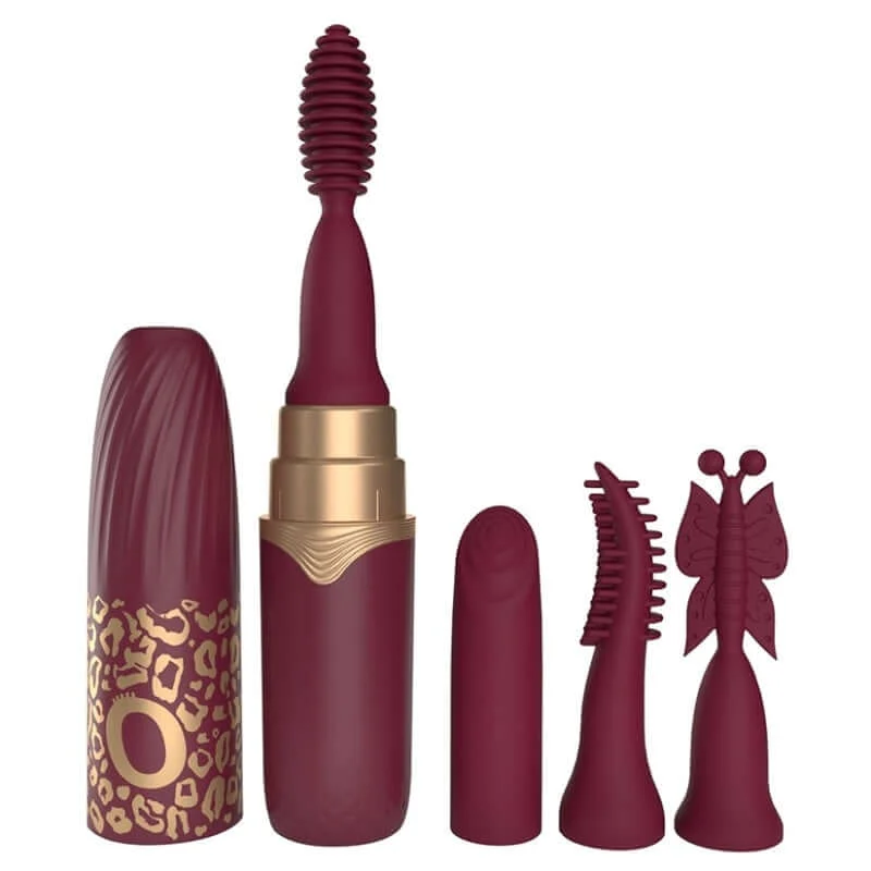 My Secret Screaming O Rechargeable Vibrating Lipstick - Merlot