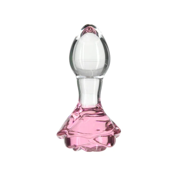 Pillow Talk Rosy Luxurious Glass Anal Plug