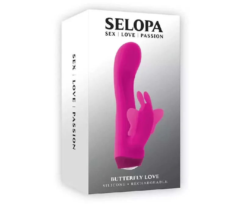 Selopa Butterfly Love - Powerful Petite Vibrator with Curved Shaft