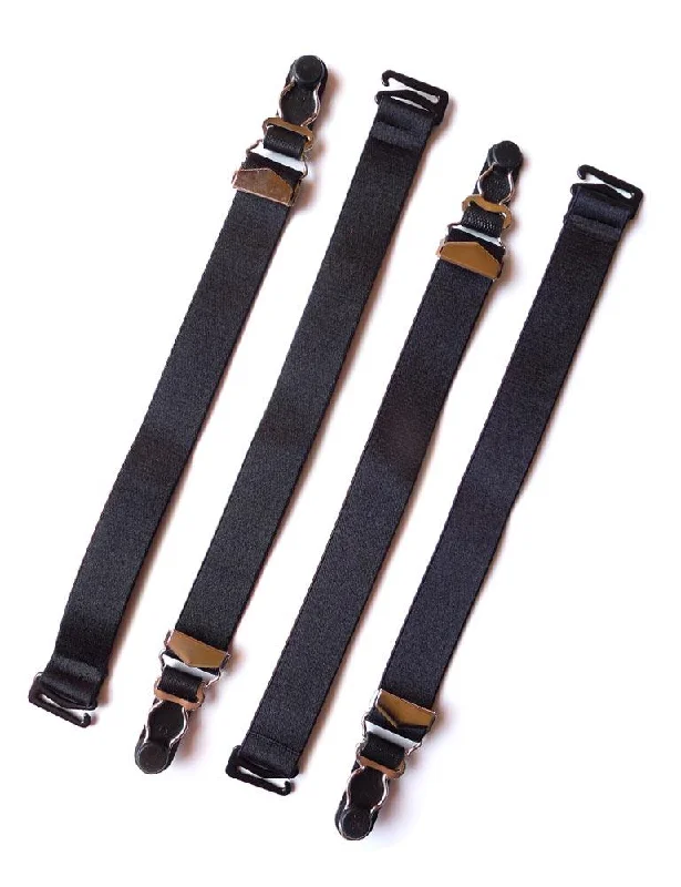 Set of 4, Detachable 3/4" Garter Straps