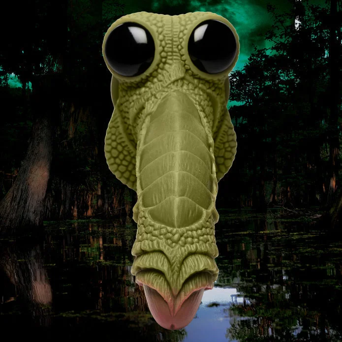 Swamp Monster Green Scaly Creature Dildo