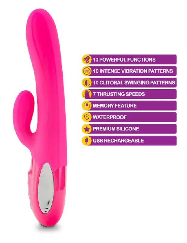 Viben Hypnotic Thrusting Rabbit Vibrator: Your Triple-Action Journey to Unmatched Pleasure