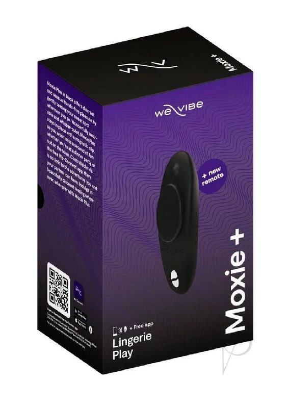 Moxie+ Satin Black by We-Vibe: Discreet Pleasure on the Go