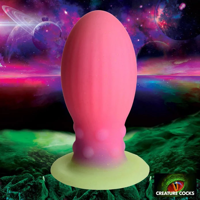 XL Xeno Egg Glow in the Dark Silicone Creature Cock