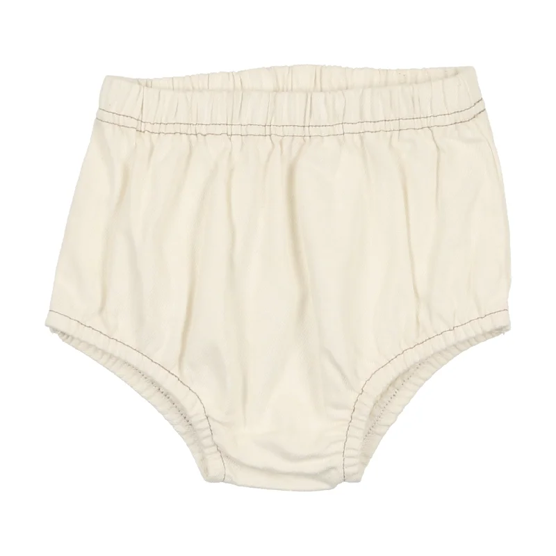 Analogie Denim Bloomers - Structured White Denim