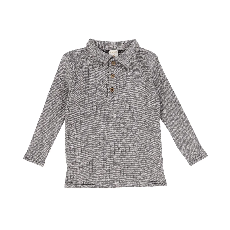 Analogie Marled Polo - Grey