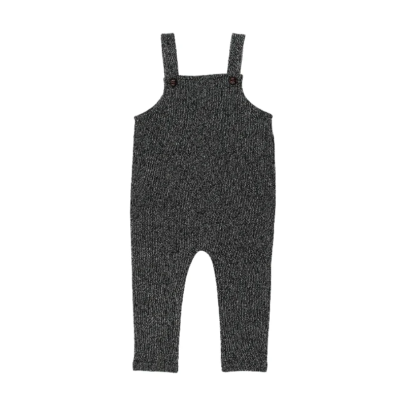 Analogie Tweed Overalls - Black