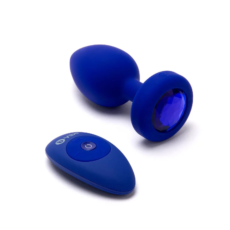 B-Vibe Vibrating Large Jewel Plug L/XL